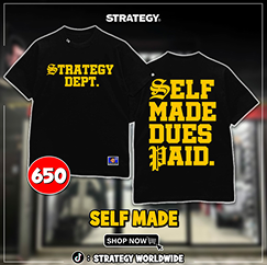 SELF MADE / DUES PAID TEE